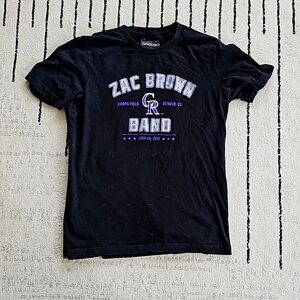 Vintage Zac Brown Band Coors Field Tee